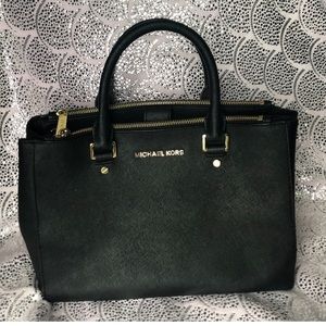 MIchael Kors Saffiano Leather Satchel